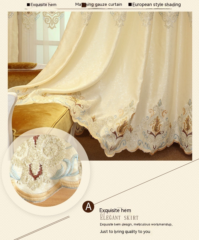 #EmbroideryCurtains